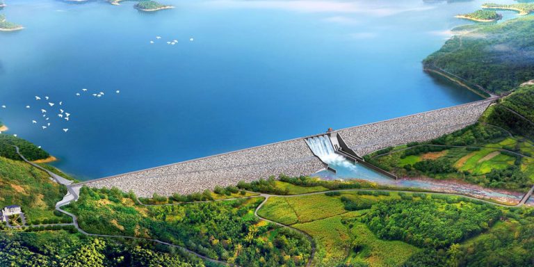 China-Aid Jenelata and Riam Kiwa Dams in Indonesia