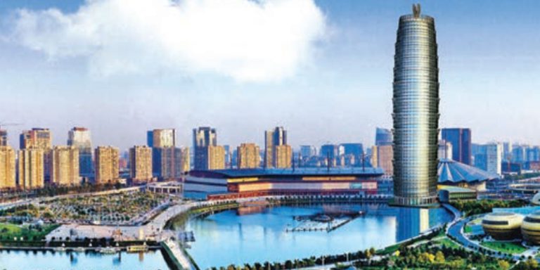 Zhengdong New District CBD Artificial Wetland Park